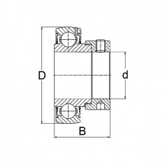 ROULEMENT DE PALIER AEL 205 2