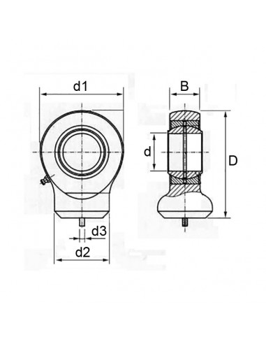 ROTULE LISSE GK 40 DO
