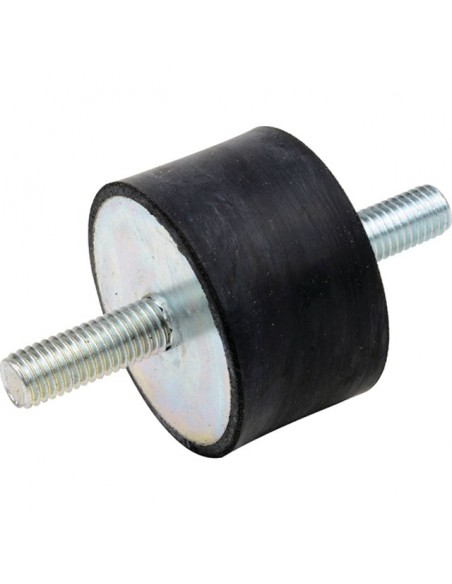 PLOT CYLINDRIQUE ANTI-VIBRATOIRE MALE MALE 40/40 M10