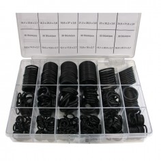 JOINTS TORIQUES NITRILE 70Sh A COFFRET DE 369 PIECES