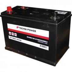 BATTERIE 12V 100AH 730A + A GAUCHE TECHNI-POWER
