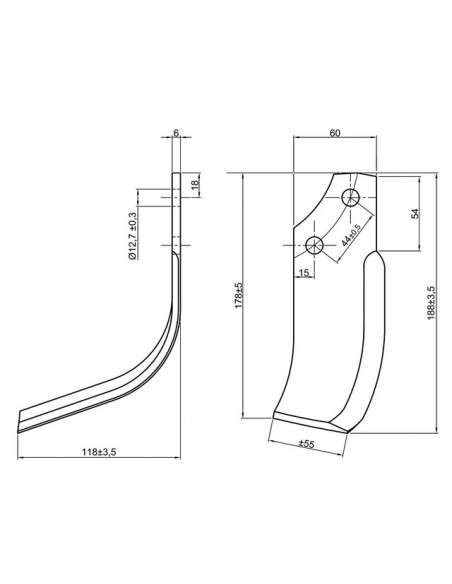 5 GAUCHE TYPE MASCHIO