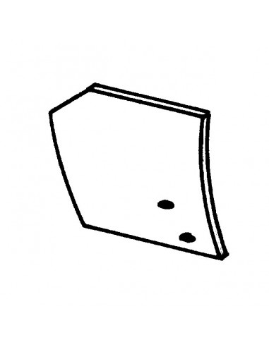 VERSOIR RASETTE GAUCHE BORE ZO 400166 P04022101 ADAPTABLE NAUD