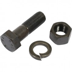 BOULON TETE HEXAGONALE 12/125X45 12.9 BRUT RONDELLE GROWER