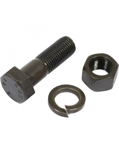 BOULON TETE HEXAGONALE 1/2X35 8.8 BRUT RONDELLE GROWER