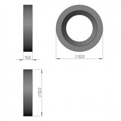 PARE HUILE 30/52X10 SIP 150009001 2