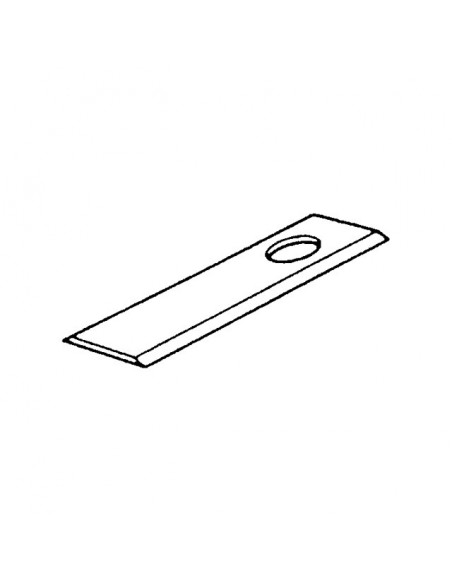 COUTEAU PLAT 40X3X96 MM TROU 19 MM TYPE FAHR 03011500