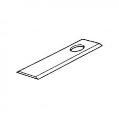 COUTEAU PLAT 40X3X90 MM TROU 19 MM TYPE FAHR 01027120 2