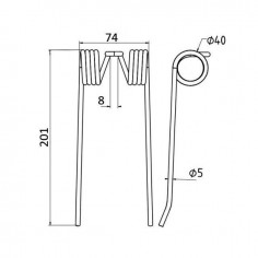 DENT PICK-UP TYPE CLAAS 807297 2