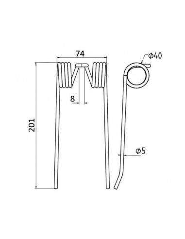 DENT PICK-UP TYPE CLAAS 807297