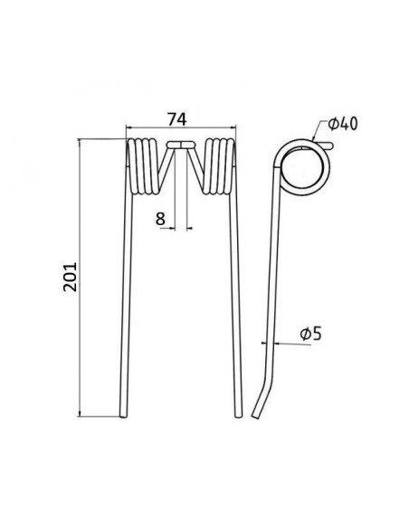 DENT PICK-UP TYPE CLAAS 807297