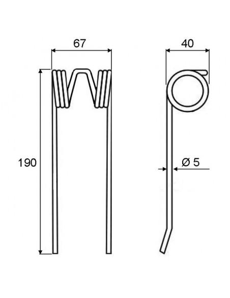 DENT PICK-UP TYPE WELGER 009405225
