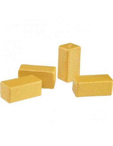 BOTTES DE PAILLES RECTANGULAIRES 4 PIECES AU 1/16EME