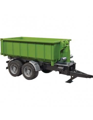 REMORQUE VERTE AU 1/16EME