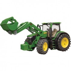 TRACTEUR JOHN DEERE 7R 350 AVEC CHARGEUR AU 1/16EME