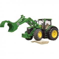 TRACTEUR JOHN DEERE 7R 350 AVEC CHARGEUR AU 1/16EME 2