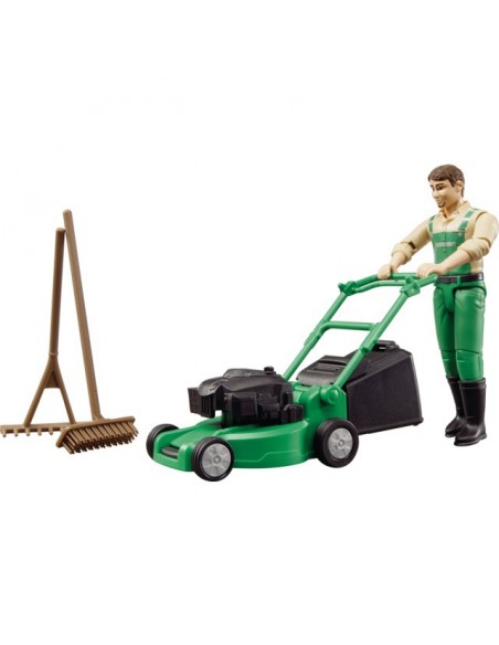 JARDINIER AVEC TONDEUSE JOHN DEERE ET ACCESSOIRES BWORLD