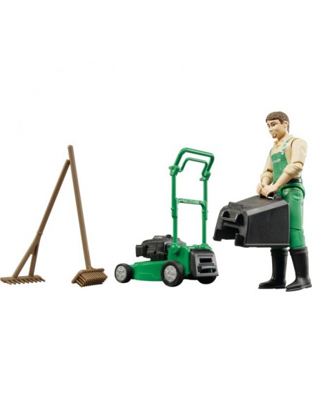 JARDINIER AVEC TONDEUSE JOHN DEERE ET ACCESSOIRES BWORLD