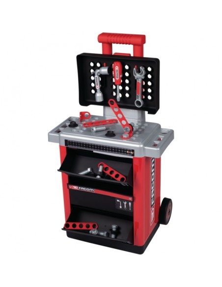 SERVANTE DE BRICOLAGE FACOM 31 ACCESSOIRES SMOBY