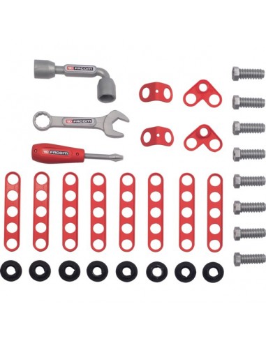 SERVANTE DE BRICOLAGE FACOM 31 ACCESSOIRES SMOBY