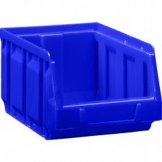 BOITE A BEC EMPILABLE BLEUE 105 X 167 X 82 MM type B2