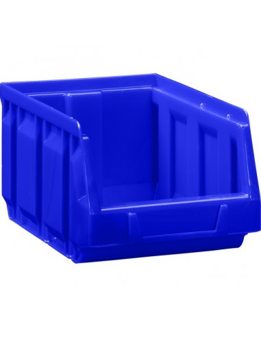 BOITE A BEC EMPILABLE BLEUE 105 X 167 X 82 MM type B2