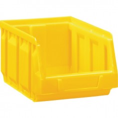 BOITE A BEC EMPILABLE JAUNE 105 X 167 X 82 MM type B2