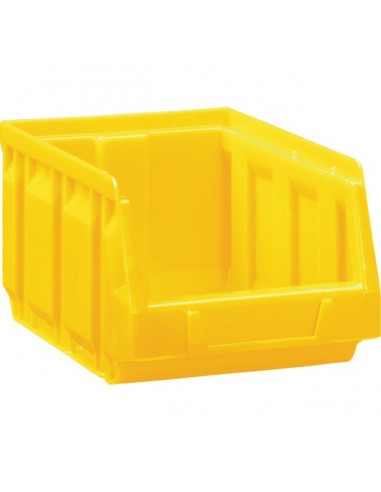 BOITE A BEC EMPILABLE JAUNE 105 X 167 X 82 MM type B2