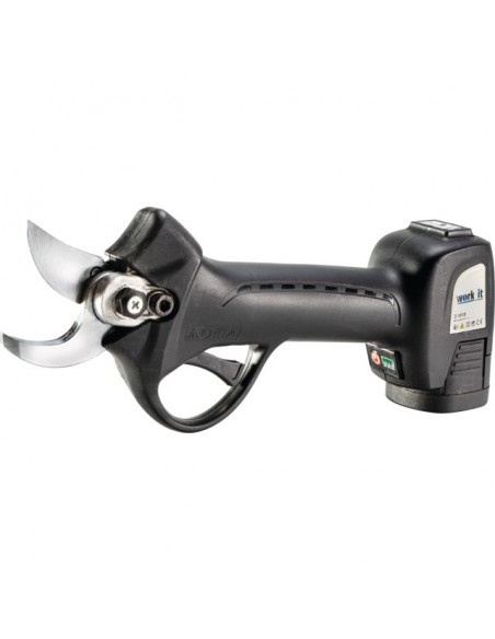 SECATEUR ELECTRIQUE SUR BATTERIE DIAM 30 MM 16.8V 2Ah WORK IT