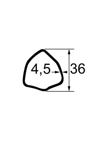 6 TUBE TRIANGLE 36X4