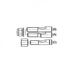 VERROUILLAGE A BOULON CONIQUE 1''3/4 SACHET DE 3 408000076R 2