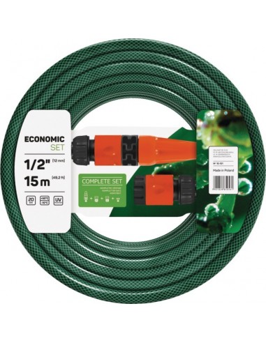 TUYAU D'ARROSAGE KIT ECONOMIC 1/2 15 METRES