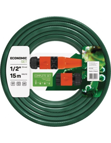 TUYAU D'ARROSAGE KIT ECONOMIC 1/2 15 METRES