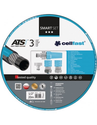 TUYAU D'ARROSAGE KIT SMART ATS VARIANT%u2122 1/2 20 METRES