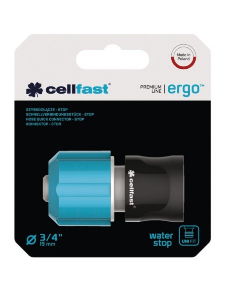 RACCORD RAPIDE STOP ERGO 3/4 ERGO