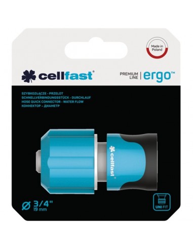 RACCORD RAPIDE TUYAU  ERGO 3/4 ERGO