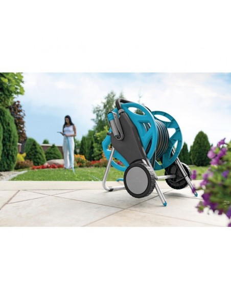 ENROULEUR SUR ROUES TUYAU 30 METRES DISCOVER