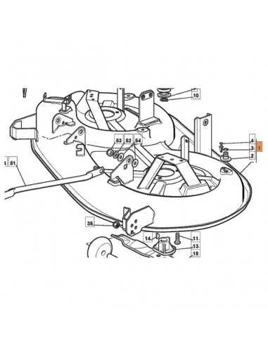 CARTER DE COUPE 98 CM NOIR STIGA