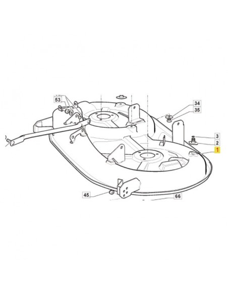 CARTER DE COUPE SD98 STIGA