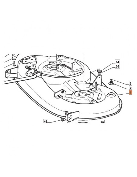 CARTER DE COUPE SD108 STIGA