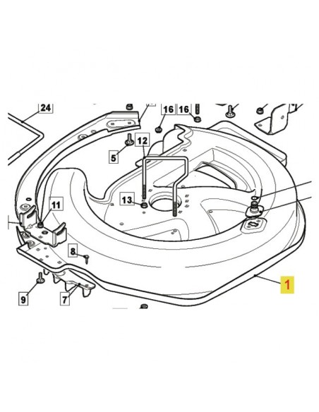 CARTER DE COUPE MJ66 STIGA