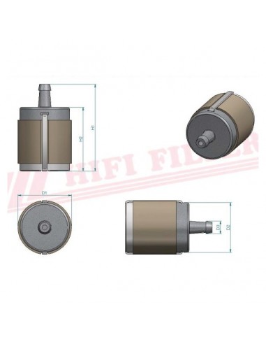 FILTRE A ESSENCE BE 4012 HIFI FILTER