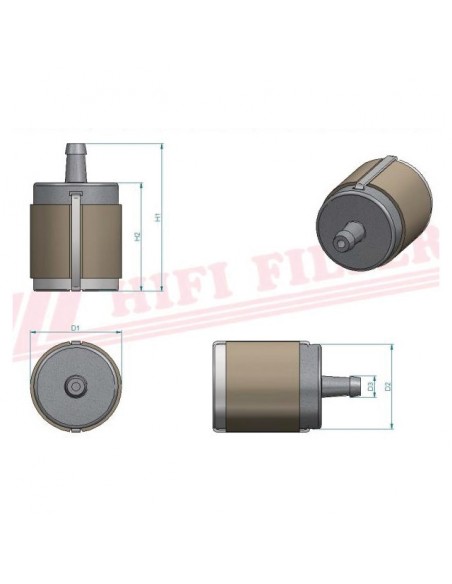 FILTRE A ESSENCE BE 4012 HIFI FILTER