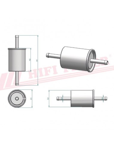 FILTRE A ESSENCE BE 8805 HIFI FILTER