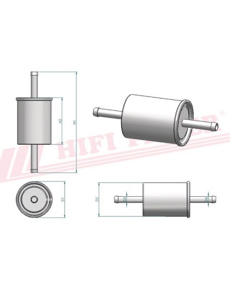 FILTRE A ESSENCE BE 8805 HIFI FILTER