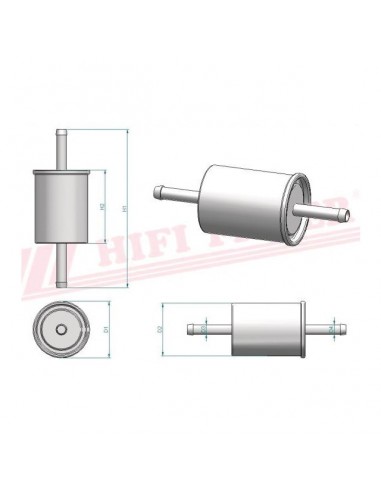 FILTRE A CARBURANT RT 48 HIFI FILTER