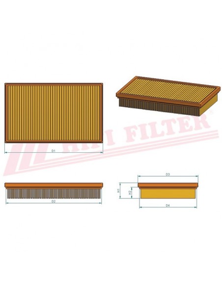 FILTRE A AIR SA 11120 HIFI FILTER