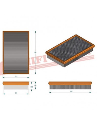 FILTRE A AIR SA 12355 HIFI FILTER