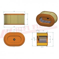 FILTRE A AIR SA 12413 HIFI FILTER 2