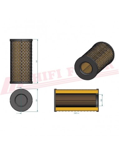 FILTRE A AIR SA 12701 HIFI FILTER